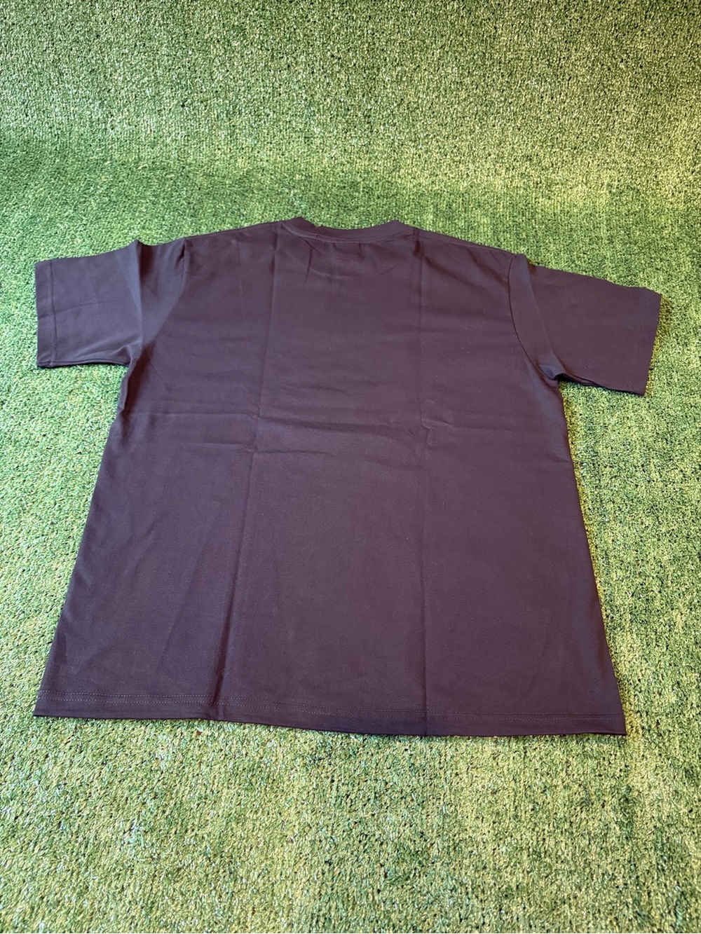 Bape Black Tee with Bright Blue Flame Ape Logo - Picture 6 of 11